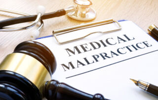 malpractice lawsuit concept image